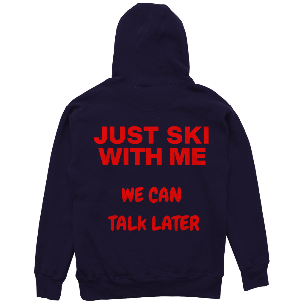 Just ski with me - Unisex Oversize Hoodie