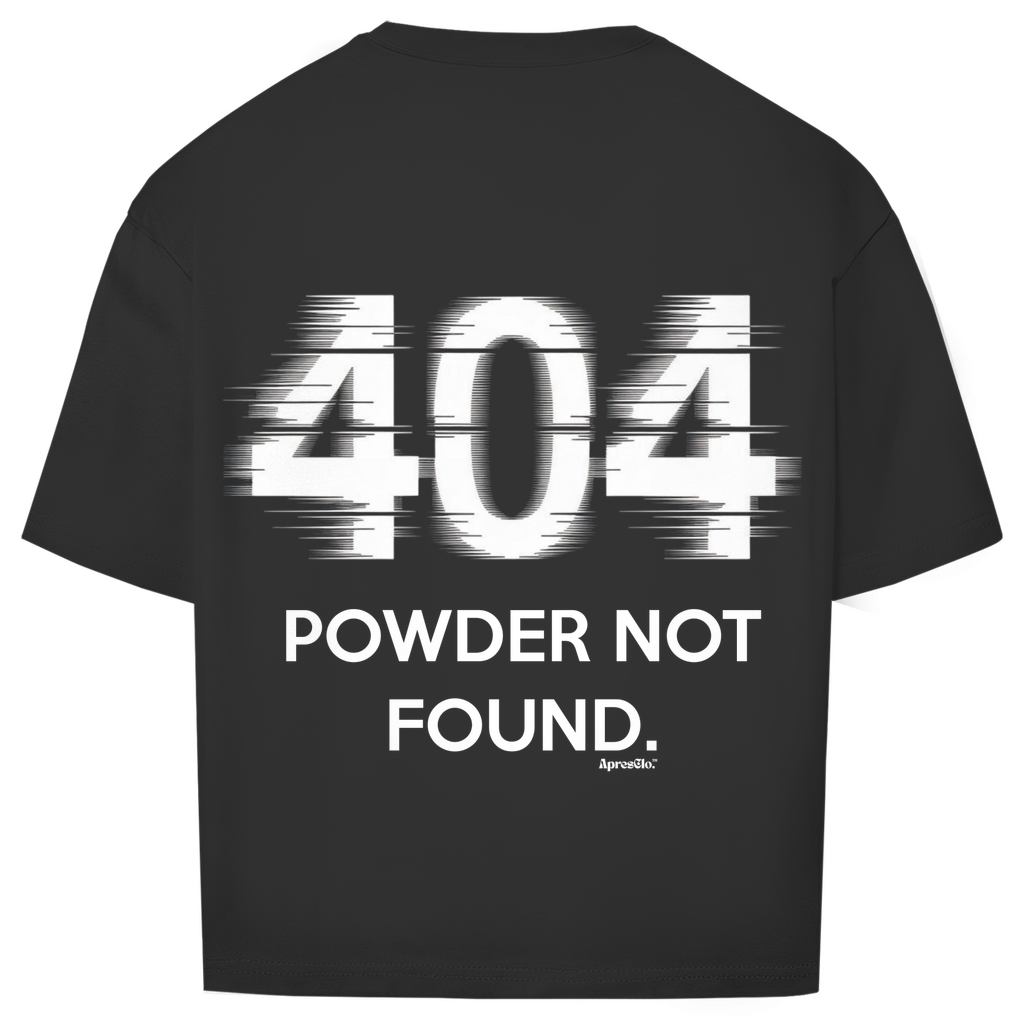 Oversize T-Shirt 404 Powder not found.