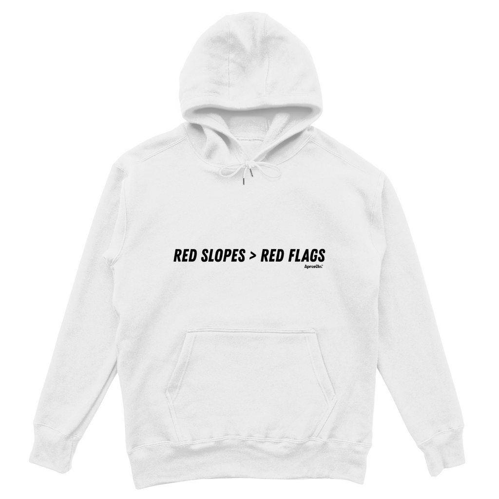 Red slopes - Unisex Oversize Hoodie