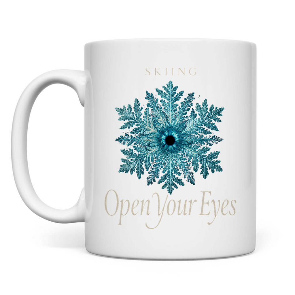 Skiing open your eyes - Tasse