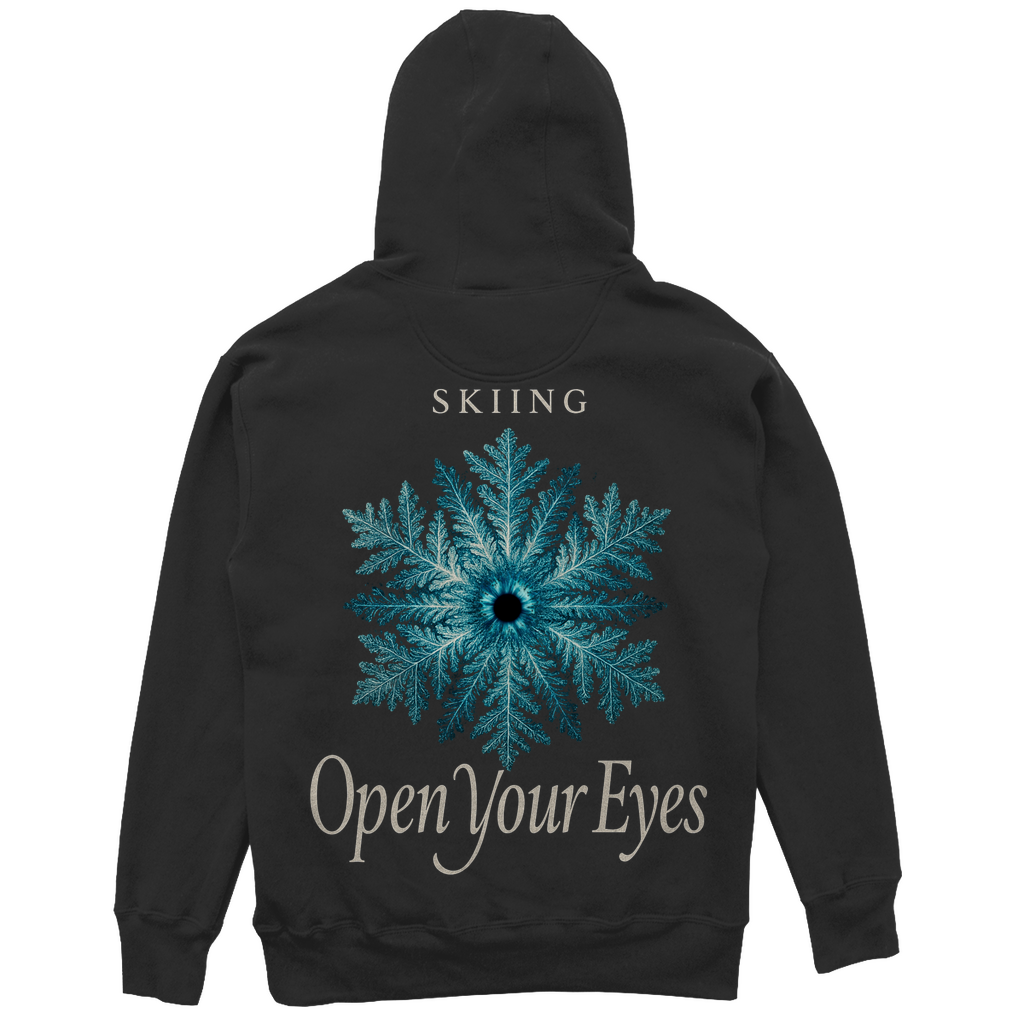 Skiing open your eyes - Unisex Oversize Hoodie