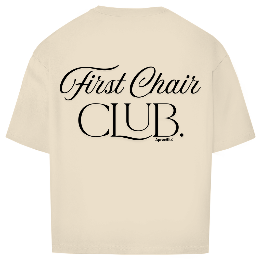 First chair club. - Oversize T-Shirt