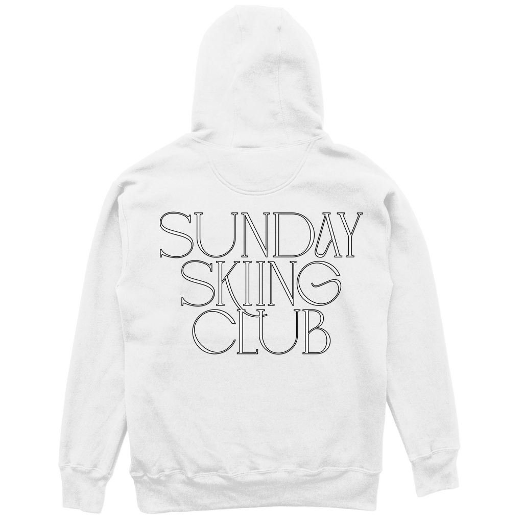 sunday skiing club - Unisex Oversize Hoodie