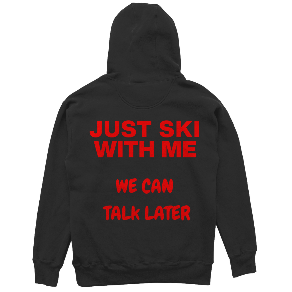 Just ski with me - Unisex Oversize Hoodie
