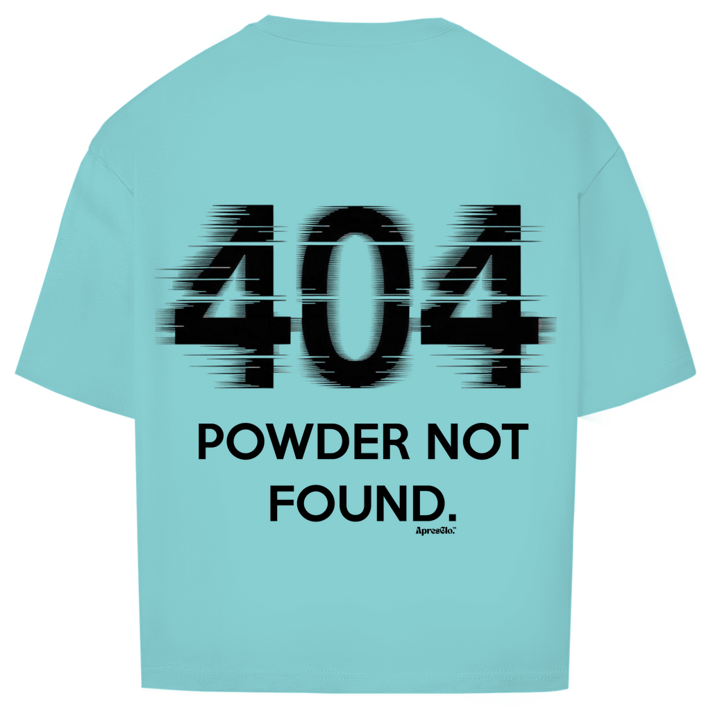 Oversize T-Shirt 404 Powder not found.