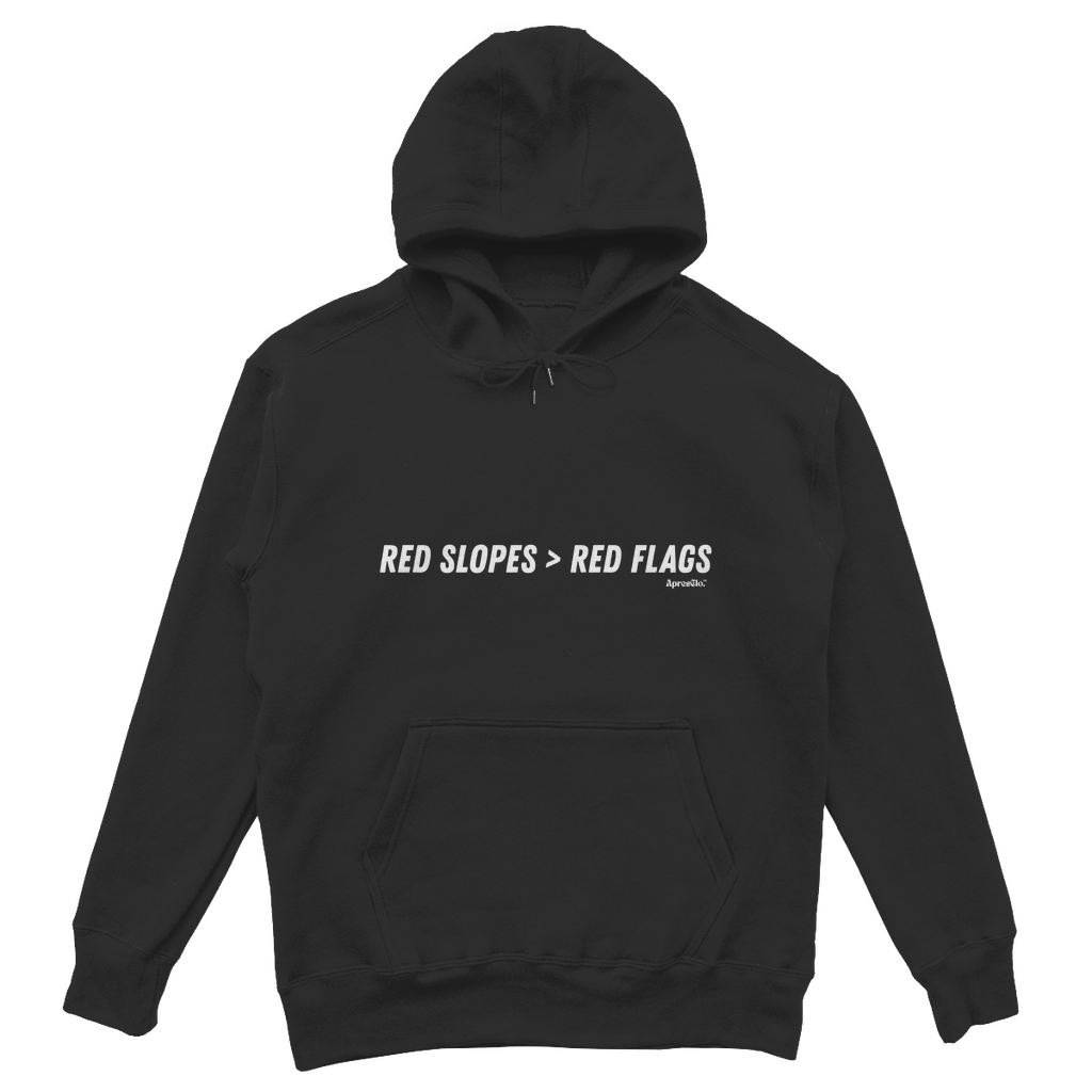 Red slopes - Unisex Oversize Hoodie