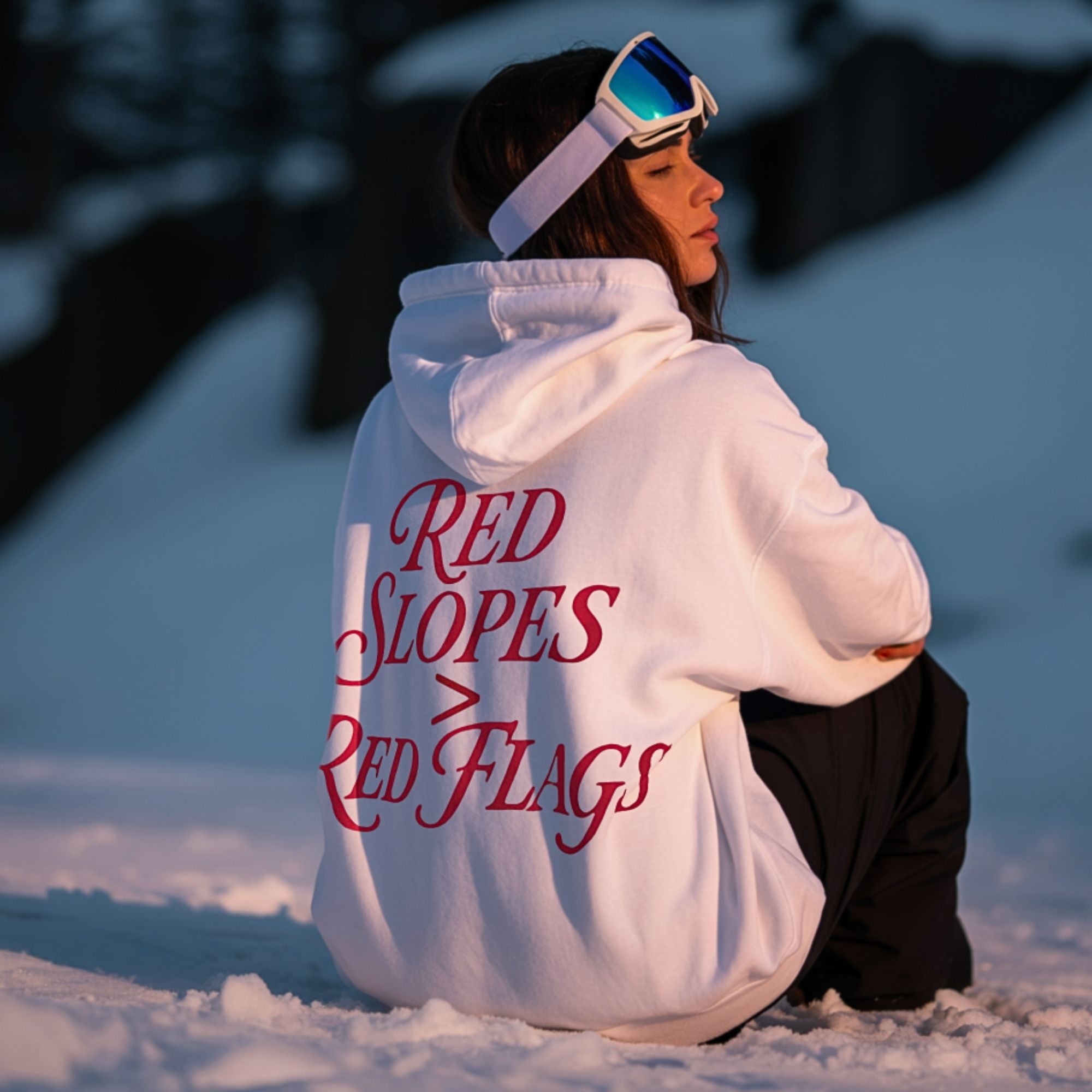 Red flags - Unisex Oversize Hoodie