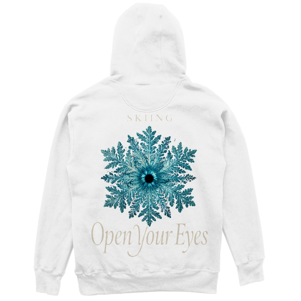 Skiing open your eyes - Unisex Oversize Hoodie