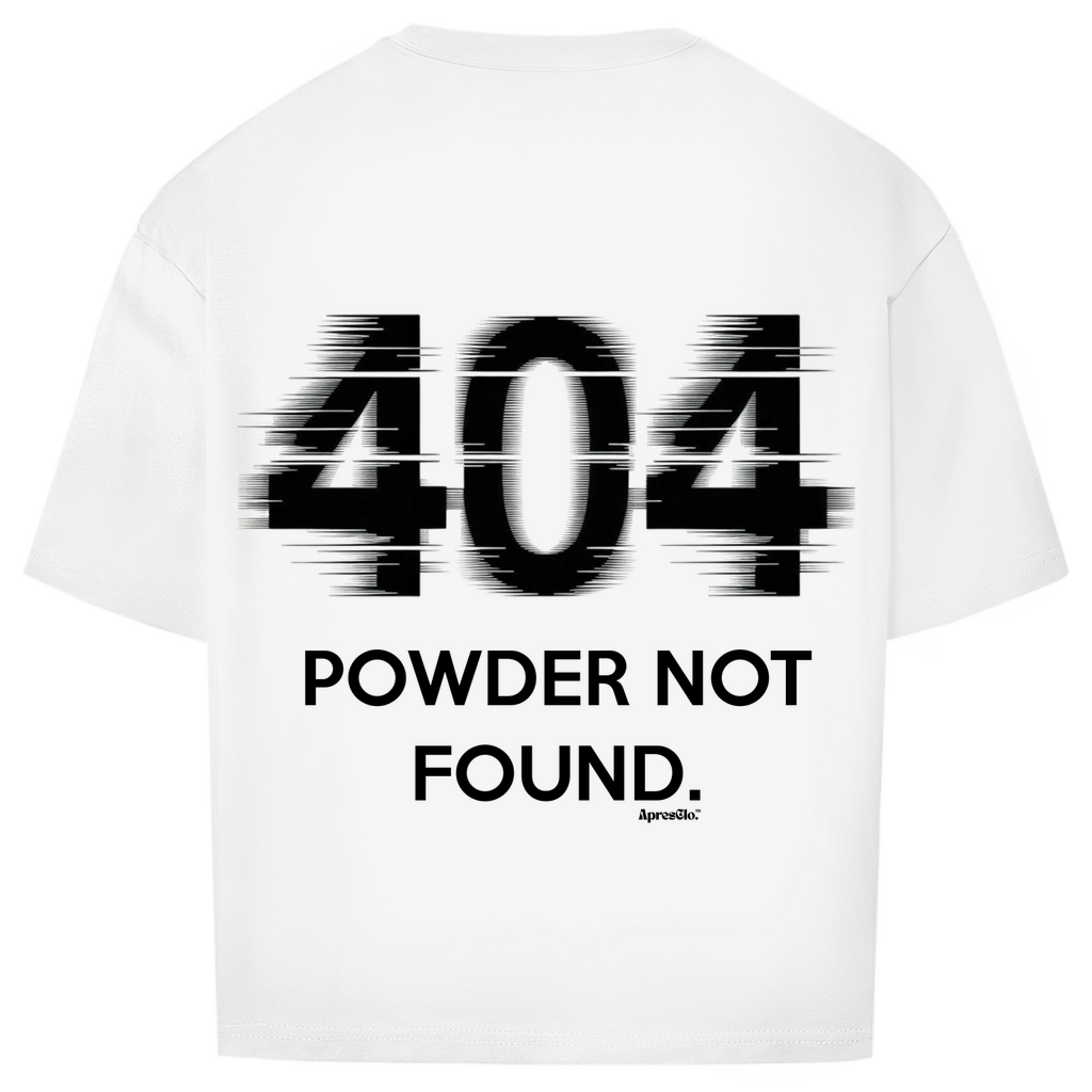 Oversize T-Shirt 404 Powder not found.