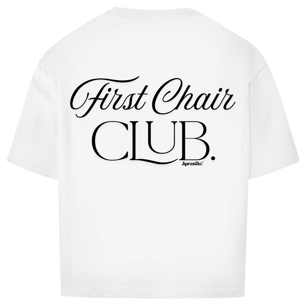 First chair club. - Oversize T-Shirt
