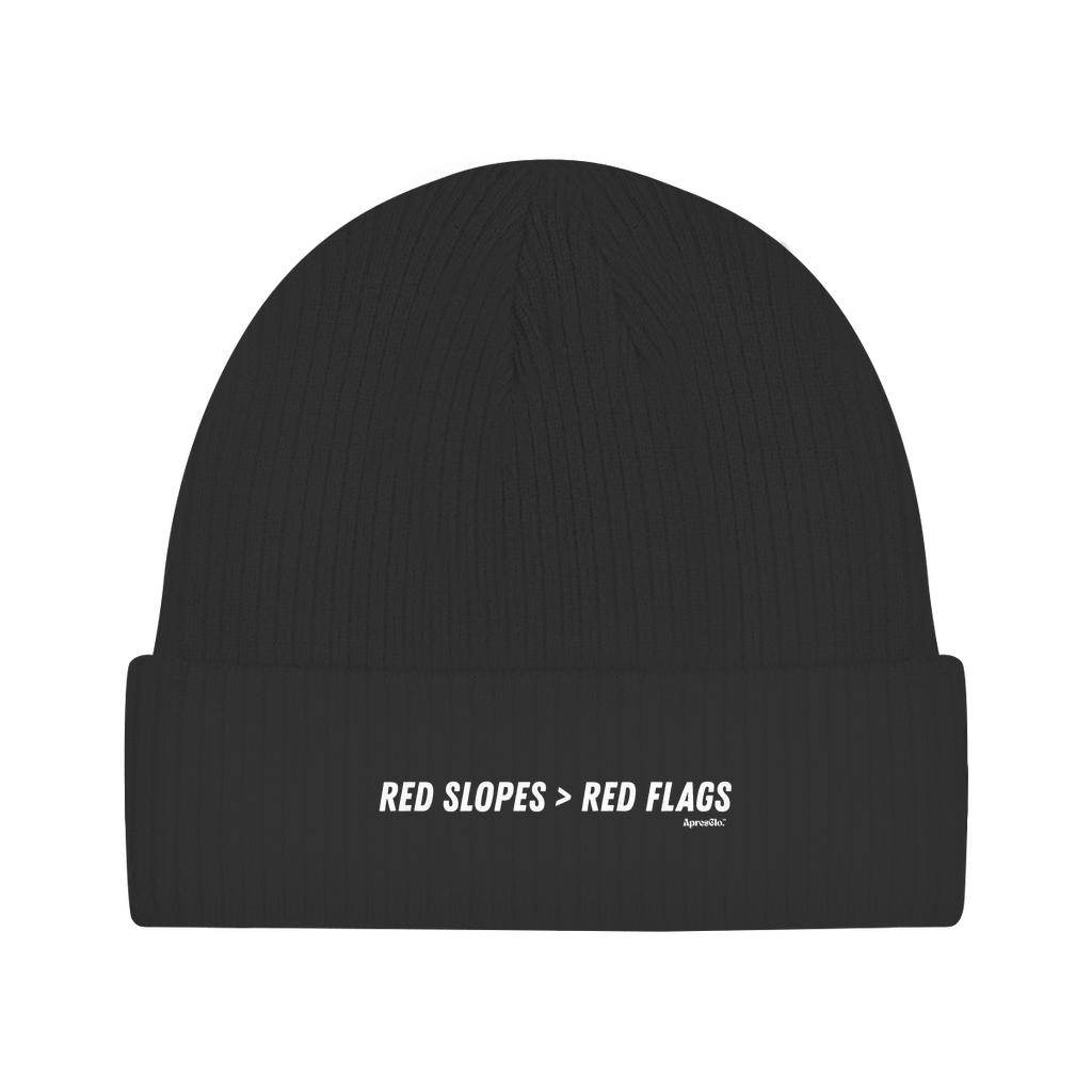 Beanie Red slopes