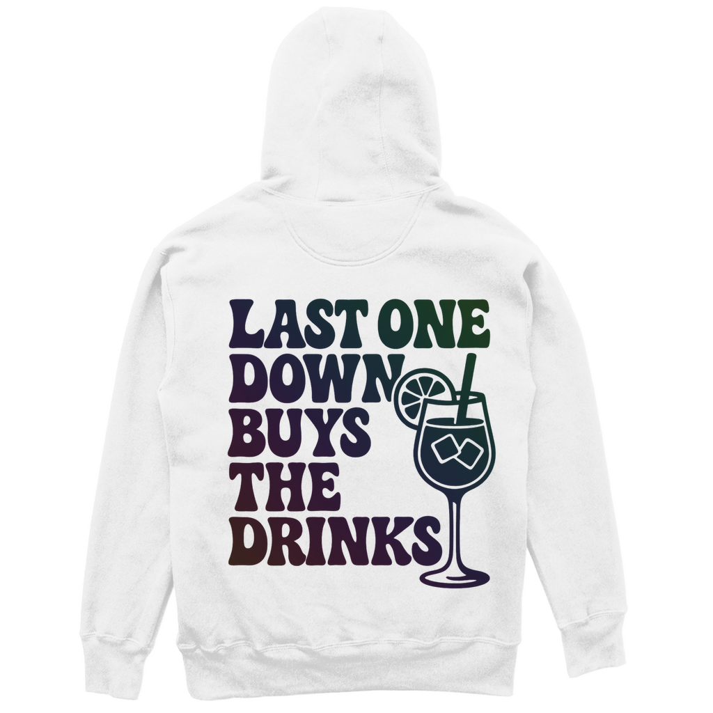 Last one buys the drinks - Unisex Oversize Hoodie